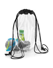 BagBase - Clear Gymsac Clear Black /Titelbild