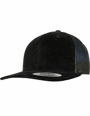 FLEXFIT - Corduroy Retro Trucker Black /Titelbild