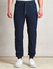 Premier Workwear - Artisan Chef s Jogging Trousers Indigo Denim (ca. Pantone 2380C) Black Denim (ca. Pantone 426C) /Titelbild