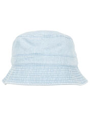 FLEXFIT - Denim Bucket Hat Light Blue Black Grey /Titelbild