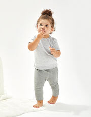 Babybugz - Baby Striped T Organic Natural White Mocha Nautical Navy Heather Grey Melange /Titelbild