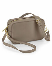 BagBase - Boutique Structured Cross Body Bag Black Oyster Soft Grey Taupe /Titelbild