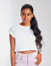 Mantis - Women s Crop Top T White Black Heather Grey Melange Soft Pink /Titelbild