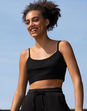 Women´s Sustainable Fashion Cropped Cami Top