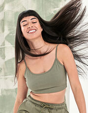 Women´s Sustainable Fashion Cropped Cami Top