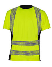 Korntex - Hi-Vis Recycled T-Shirt Bilbao Signal Orange Signal Yellow Black /Titelbild