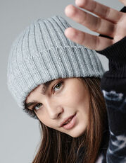 Beechfield - Chunky Ribbed Beanie Black Oxford Navy Charcoal Heather Grey /Titelbild