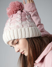 Beechfield - Ombré Beanie Black Teal Dusky Pink Lavender Light Grey French Navy Off White /Titelbild