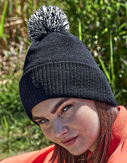 Beechfield - Recycled Snowstar  Beanie Graphite Grey Black French Navy Classic Red Light Grey White /Titelbild