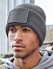 Beechfield - Removable Patch Thinsulate™ Beanie Military Green Black Graphite Grey French Navy /Titelbild