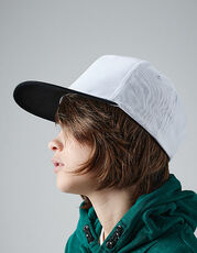 Beechfield - Youth Size Snapback Black White Surf Blue Fuchsia Bright Red /Titelbild