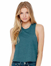 Bella - Women s Racerback Cropped Tank Solid White Blend Heather Olive Solid Black Blend Heather Mauve Heather Deep Teal Heather French Vanilla Heather Orchid Heather Mustard Dark Grey Heather Heather Sunset Athletic Heather Heather Navy Heather Dusty Blue /Titelbild