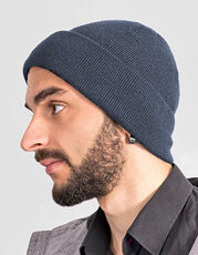 Brain Waves - POLYLANA  Cuff Beanie Grey Melange Black Navy Dark Grey Melange /Titelbild