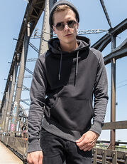 Build Your Brand - Raglan Hoody Charcoal (Heather) Black Heather Grey /Titelbild