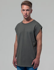 Build Your Brand - Sleeveless Tee Olive Black White /Titelbild