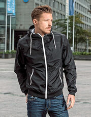 Build Your Brand - Windrunner Jacket Black Navy Burgundy U. Beige Dark Shadow Red White /Titelbild