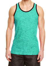 Burnside - Injected Slub Tank Top Yellow (Black Heather) Green (Black Heather) Pink (Black Heather) /Titelbild