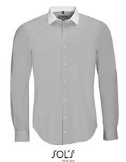 SOL S - Men`s Long Sleeve End-To-End Shirt Belmont Sky Blue Pearl Grey /Titelbild