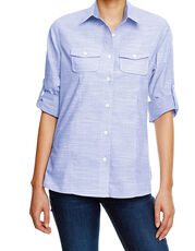 Ladies Woven Texture Shirt