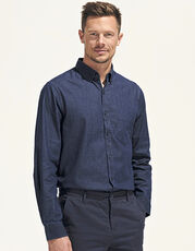 SOL S - Men s Denim Shirt Barry Denim Brut /Titelbild