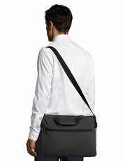 SOL S Bags - Dual Material Briefcase Porter Charcoal Melange /Titelbild