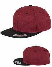 FLEXFIT - Melange 2-Tone Snapback Red Black /Titelbild