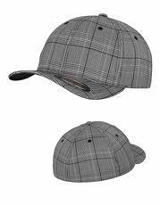 FLEXFIT - Flexfit Glen Check Cap Brown Black Khaki White /Titelbild