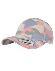 FLEXFIT - Low Profile Cotton Camo Cap Roseblue Camo Wood Camo /Titelbild