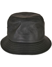 Imitation Leather Bucket Hat