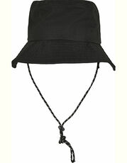 FLEXFIT - Adjustable Flexfit Bucket Hat Black Heather Grey /Titelbild