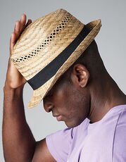 Beechfield - Straw Summer Trilby Natural /Titelbild