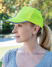 Korntex - Adult Basic Hi-Vis Cap Montpelier Signal Yellow Signal Orange /Titelbild