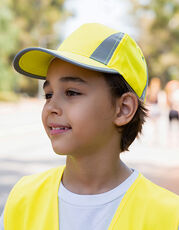 Korntex - Kids  Premium Hi-Vis Cap Nice Signal Yellow Signal Orange /Titelbild