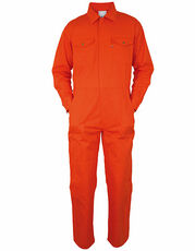 Carson Classic Workwear - Classic Overall Moosgreen White Orange Navy /Titelbild