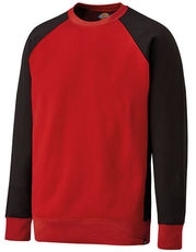 Dickies - Two Tone Sweatshirt Black Red Royal Blue Grey (Solid) Yellow /Titelbild