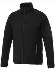 Elevate Life - Men s Banff Hybrid Insulated Jacket Black Navy Storm Grey /Titelbild