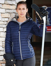 Elevate - Ladies Silverton Insulated Jacket Black Blue Navy /Titelbild