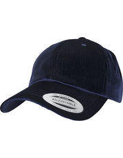 FLEXFIT - Corduroy Satin Dad Cap Navy /Titelbild