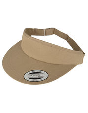 FLEXFIT - Flat Round Visor Cap White Khaki /Titelbild