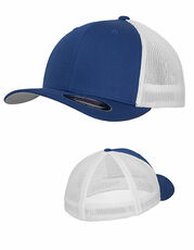 FLEXFIT - Flexfit Mesh Trucker 2-Tone Cap Royal Black Navy Red White /Titelbild