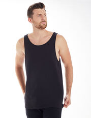 Mantis - Drop Armhole Vest Heather Grey Melange Black White /Titelbild