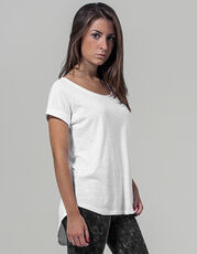 Build Your Brand - Ladies  Long Slub Tee Olive White Sand White Black Soft Salvia Lilac Bottle Green Pink Cherry /Titelbild