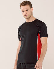 Finden+Hales - Performance Panel T-Shirt Black Navy Red Royal White /Titelbild