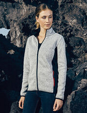 Promodoro - Women s Knit Jacket Workwear Heather Grey Heather Graphite Heather Royal /Titelbild