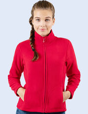 Starworld - Ladies  Full Zip Fleece Jacket Black Charcoal Navy Blue Bright Red /Titelbild