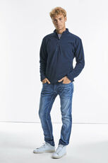 Russell - Men s Quarter Zip Microfleece French Navy Black /Titelbild