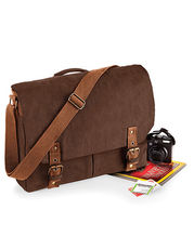 Vintage Canvas Satchel Messenger