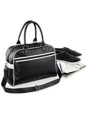 BagBase - Original Retro Bowling Bag French Navy Black White /Titelbild