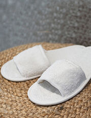 Towel City - Classic Terry Slippers - Open Toe White /Titelbild