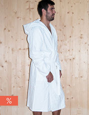 Quick-Dry Bathrobe Hooded / Men